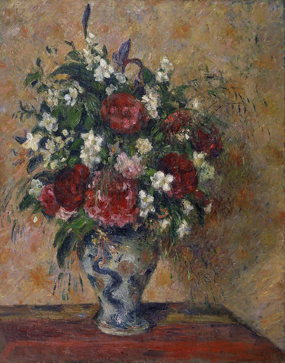 Natura morta con peonie e finto arancio - Museo Van Gogh, Amsterdam